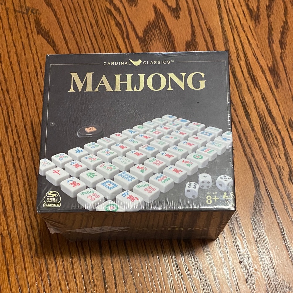 Mahjong Game Set - Black and White